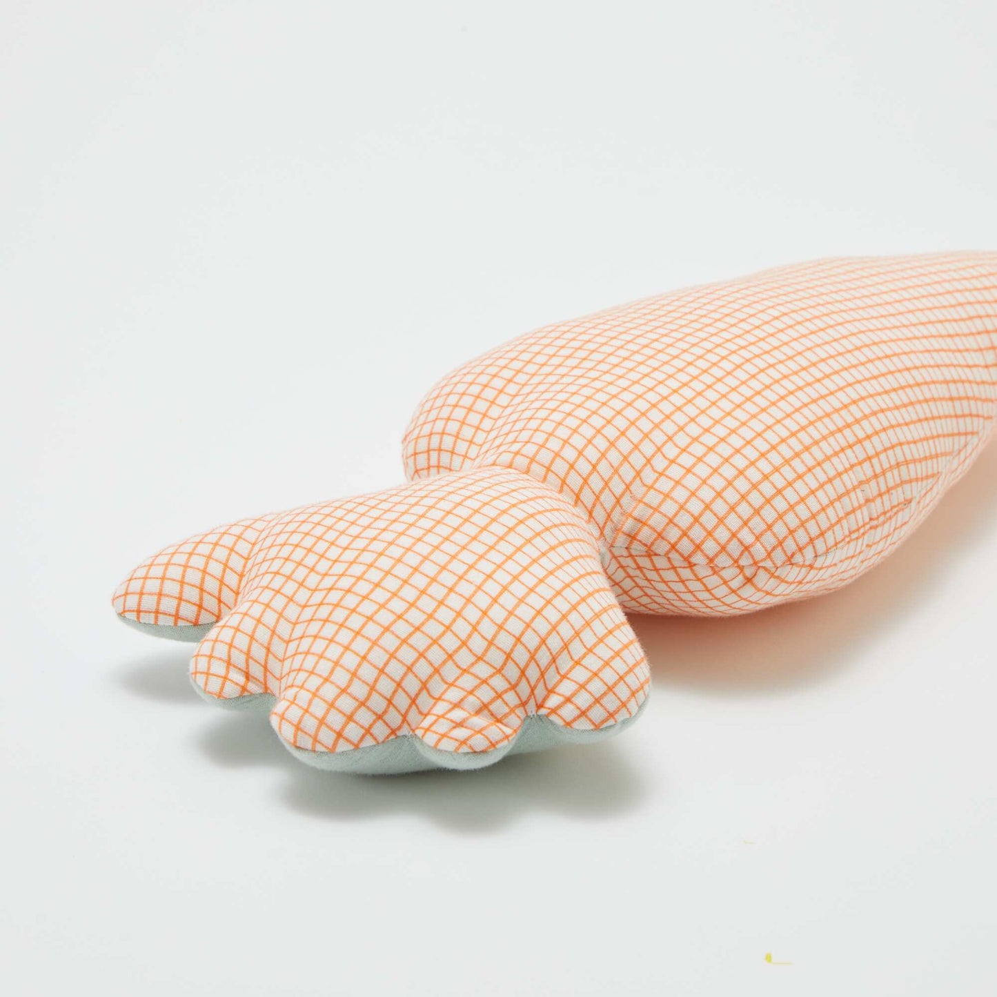 Coussin en forme de fruits et légumes - carotte ORANGE