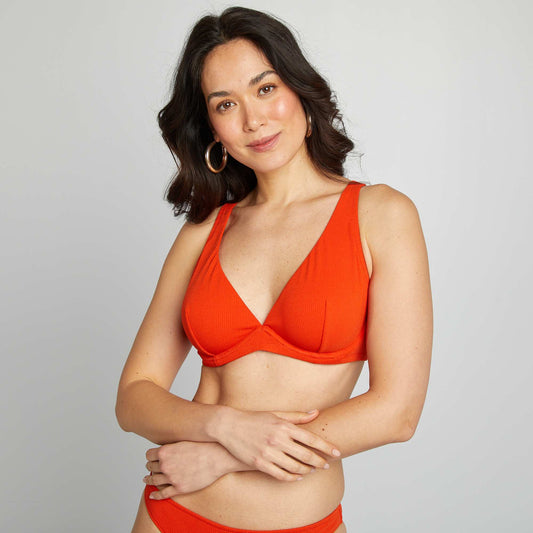 Soutien-gorge de bain D&E ORANGE