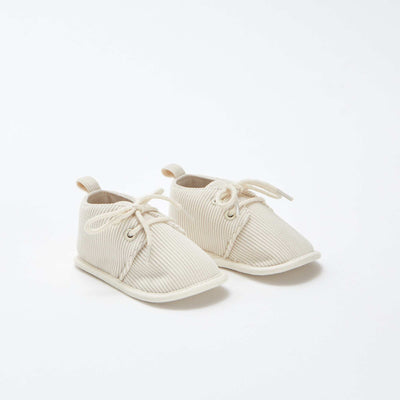 Chaussons à lacets BEIGE