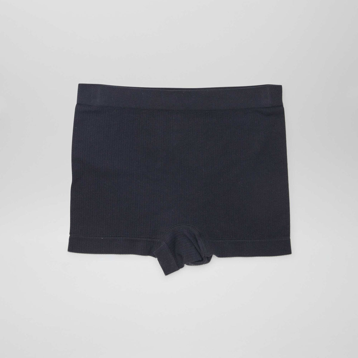 Lot de 2 shorties en maille côtelée BLANC
