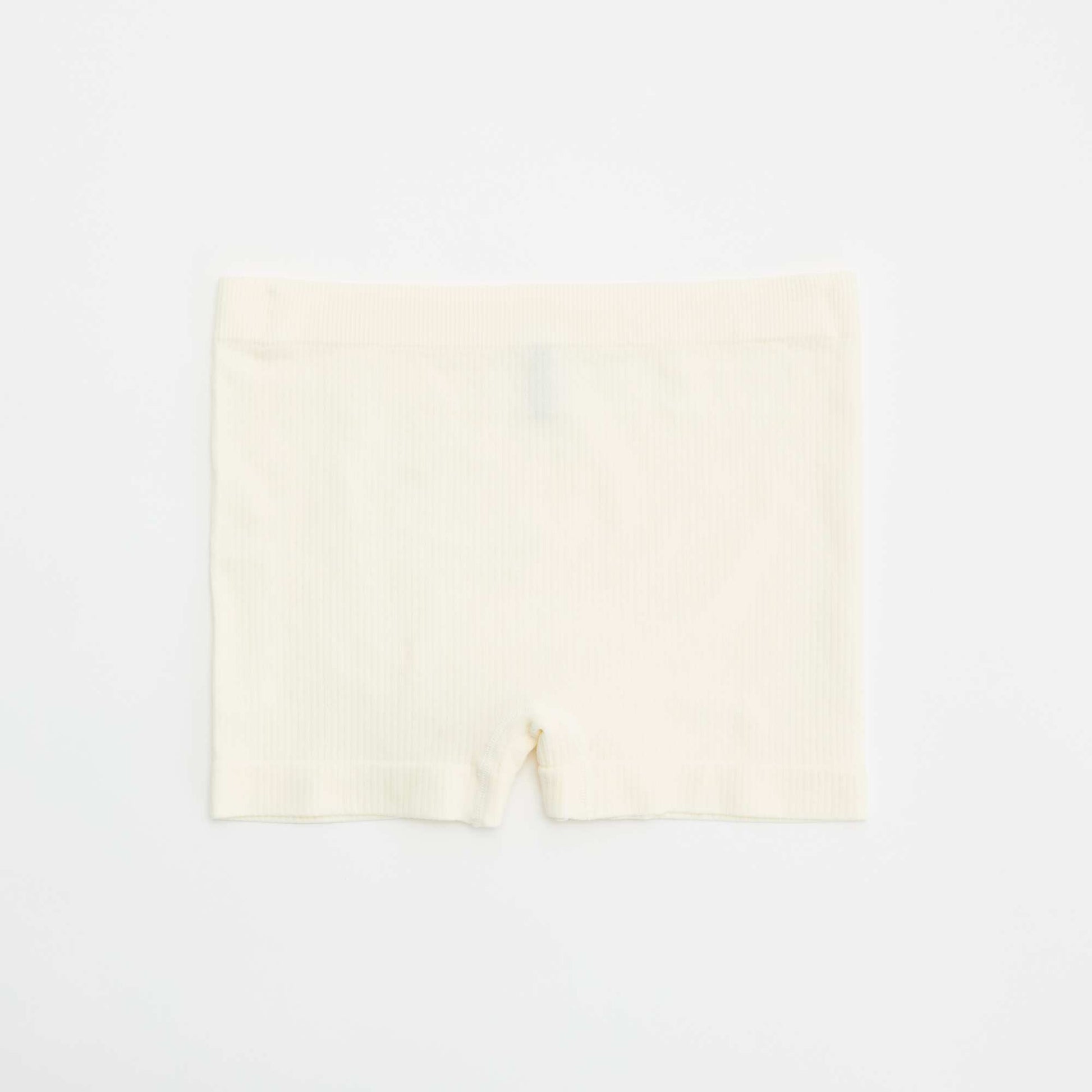Lot de 2 shorties en maille côtelée ROSE