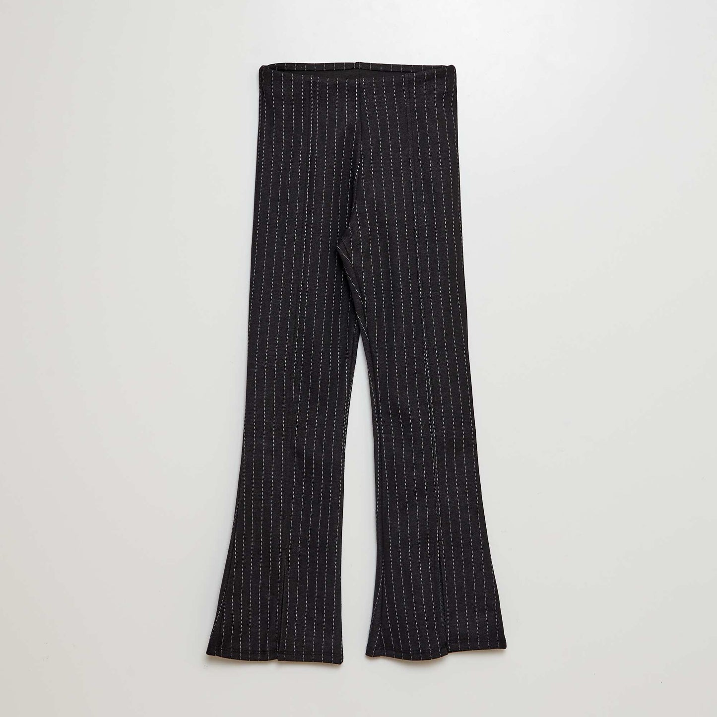 Pantalon maille flare NOIR