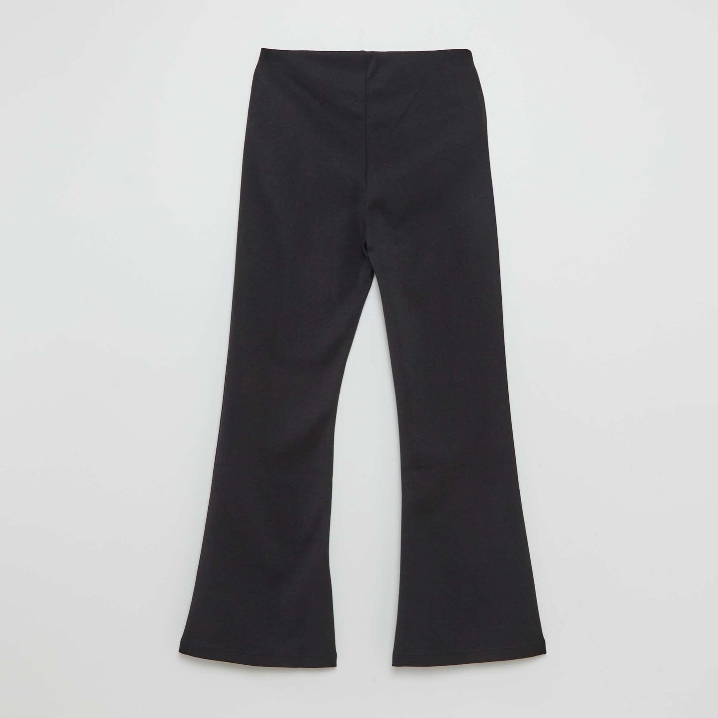 Pantalon maille flare noir