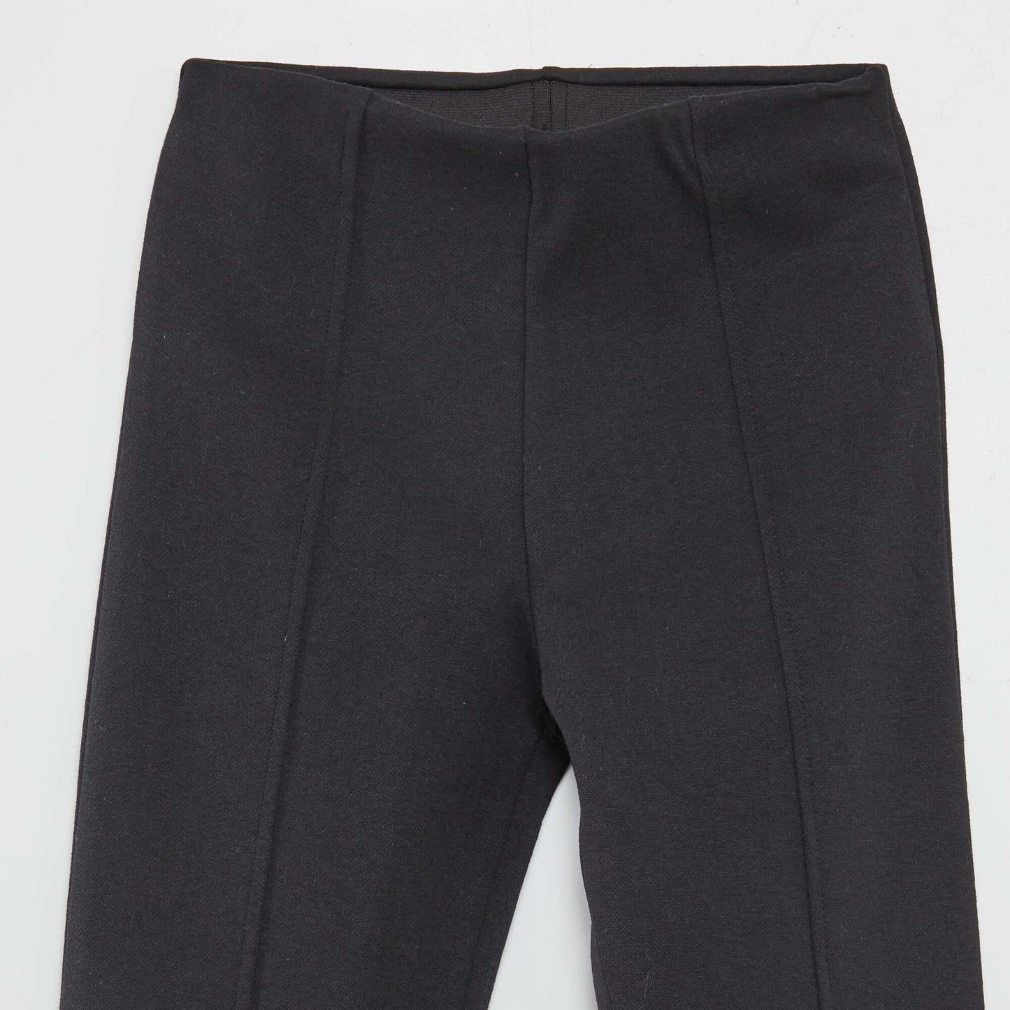 Pantalon maille flare noir