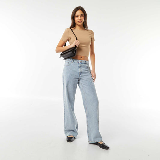 Jean large BLEU
