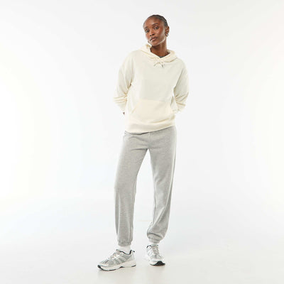 Pantalon jogging French terry femme GRIS