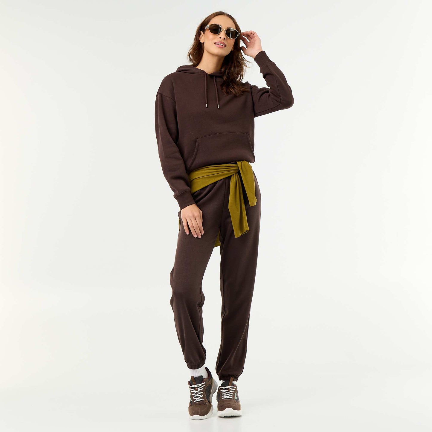 Jogging basique MARRON