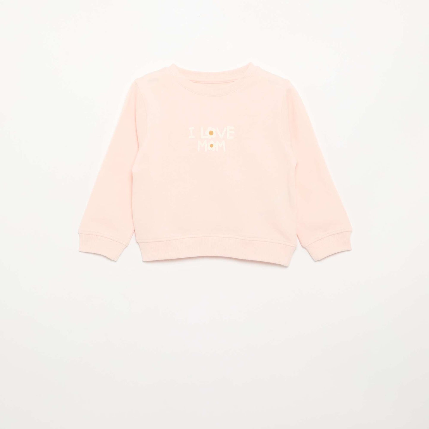 Sweat à manches longues avec imprimé ROSE