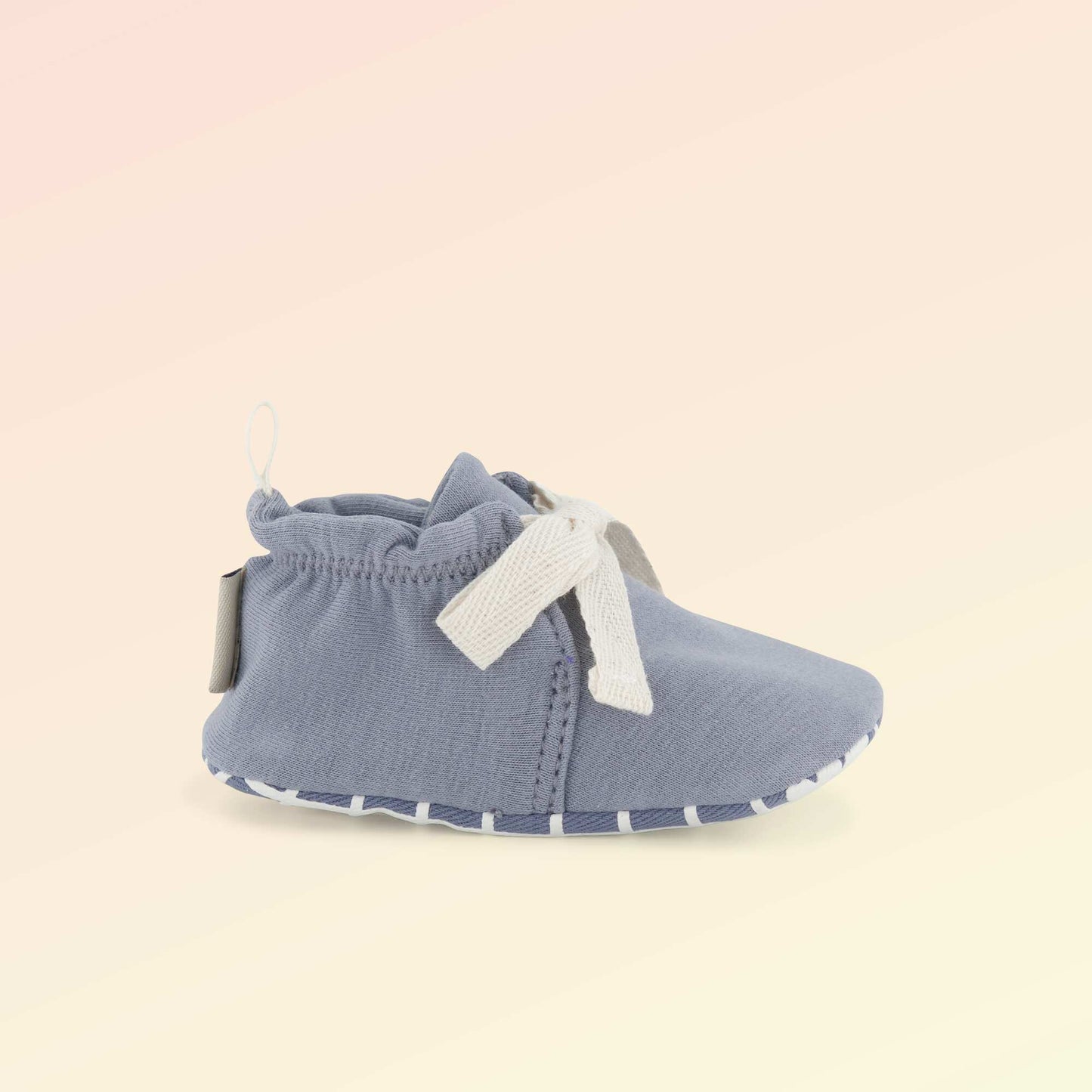Chaussons motricité 1 'se retourner' - Kitchoun BLEU