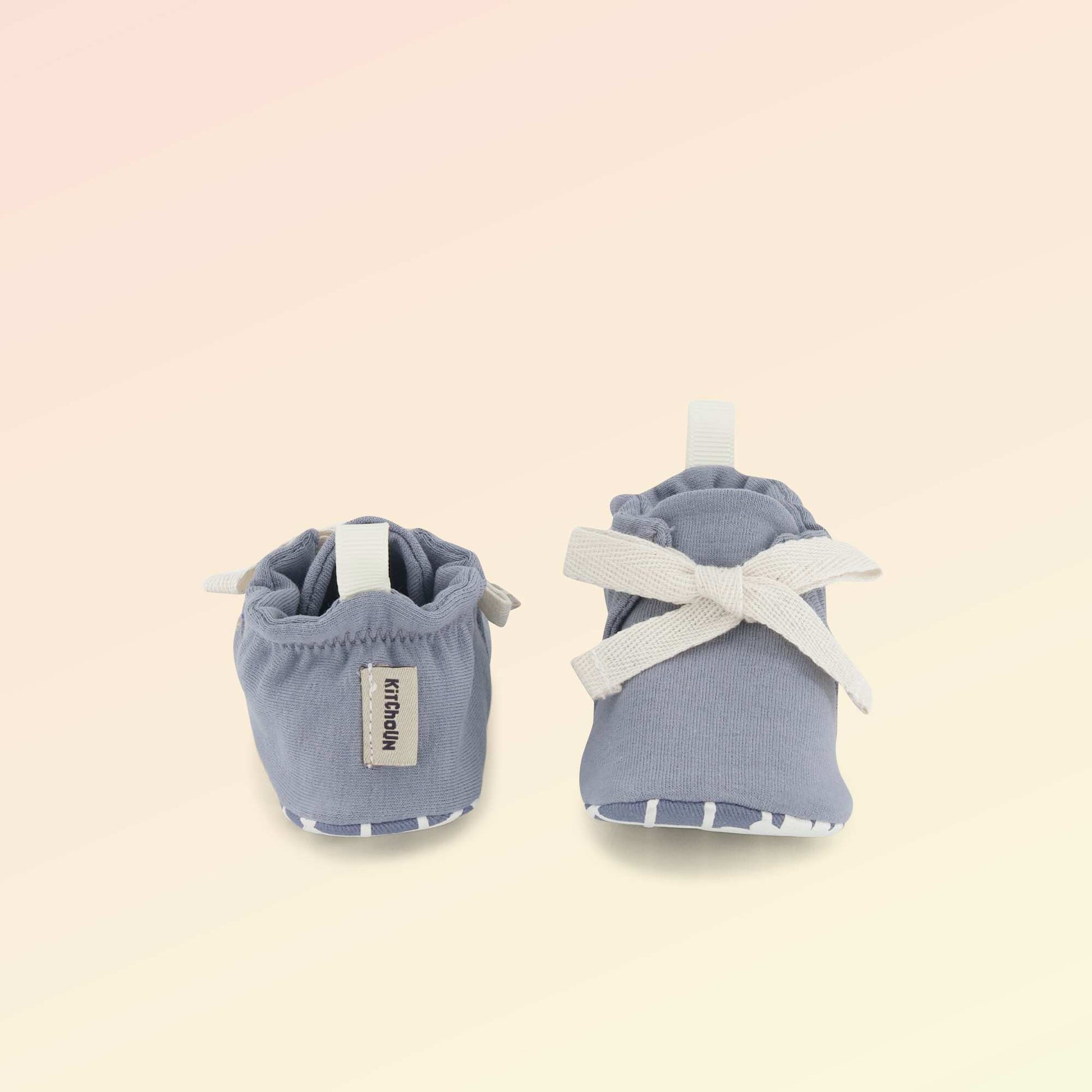 Chaussons motricité 1 'se retourner' - Kitchoun BLEU