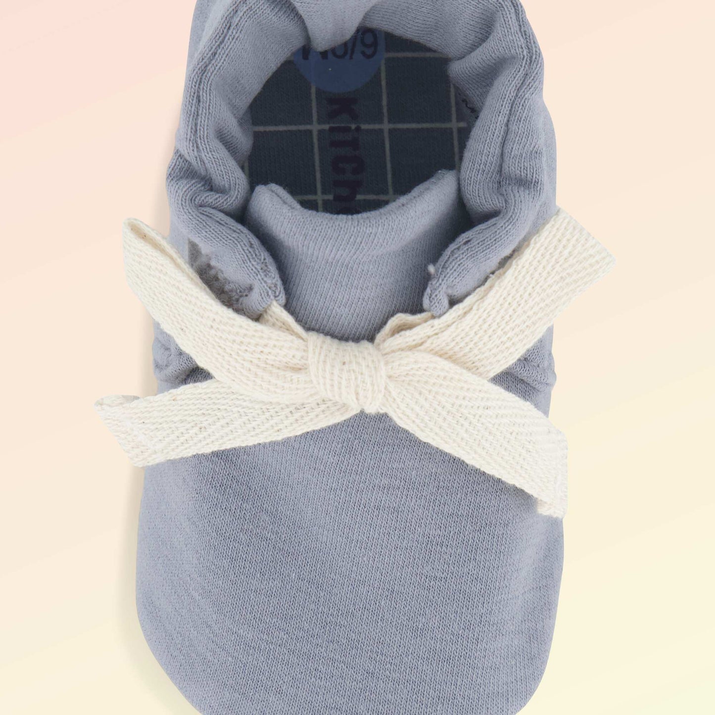 Chaussons motricité 1 'se retourner' - Kitchoun BLEU