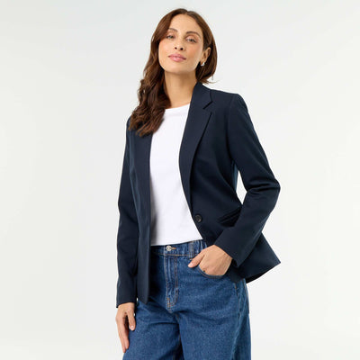 Veste de tailleur à manches longues BLEU
