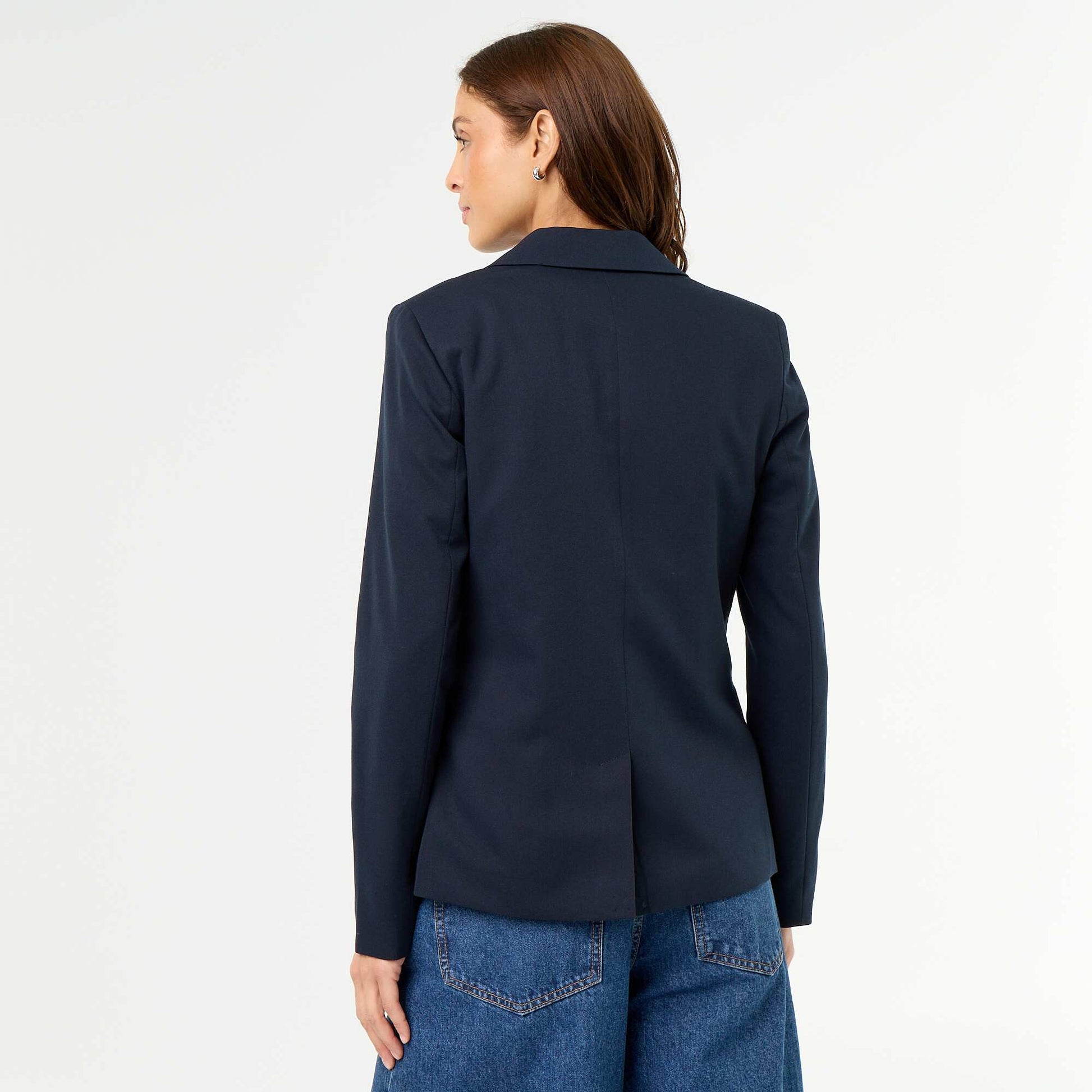 Veste de tailleur à manches longues BLEU