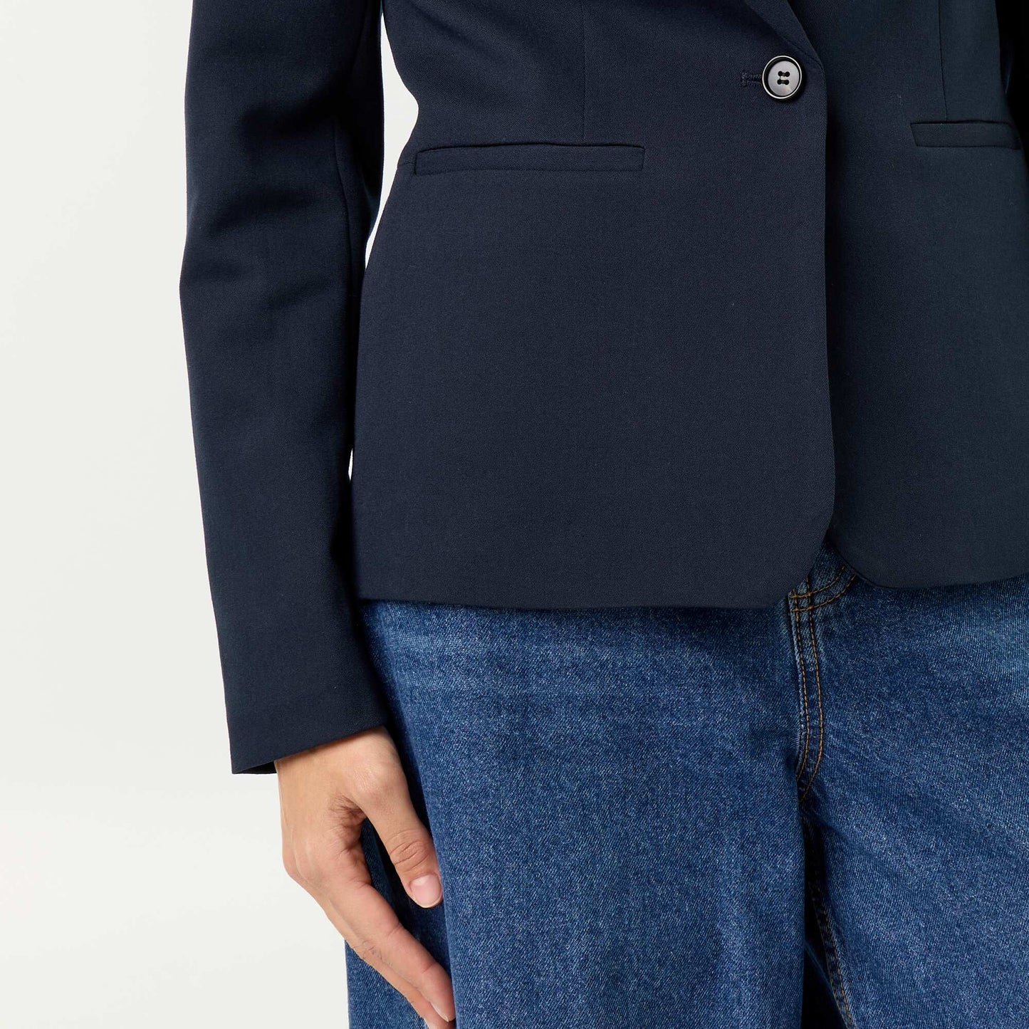 Veste de tailleur à manches longues BLEU