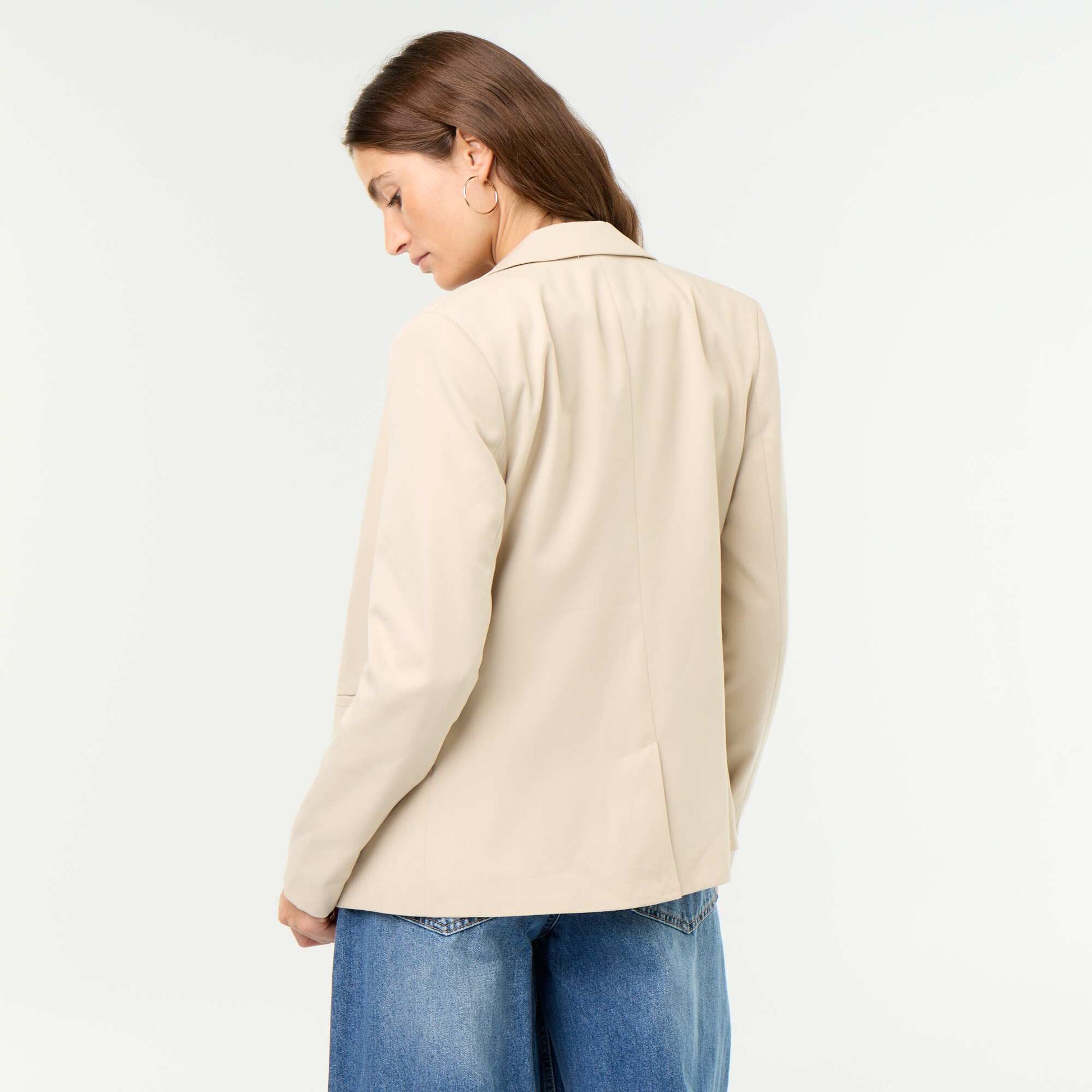 Veste de tailleur à manches longues BEIGE