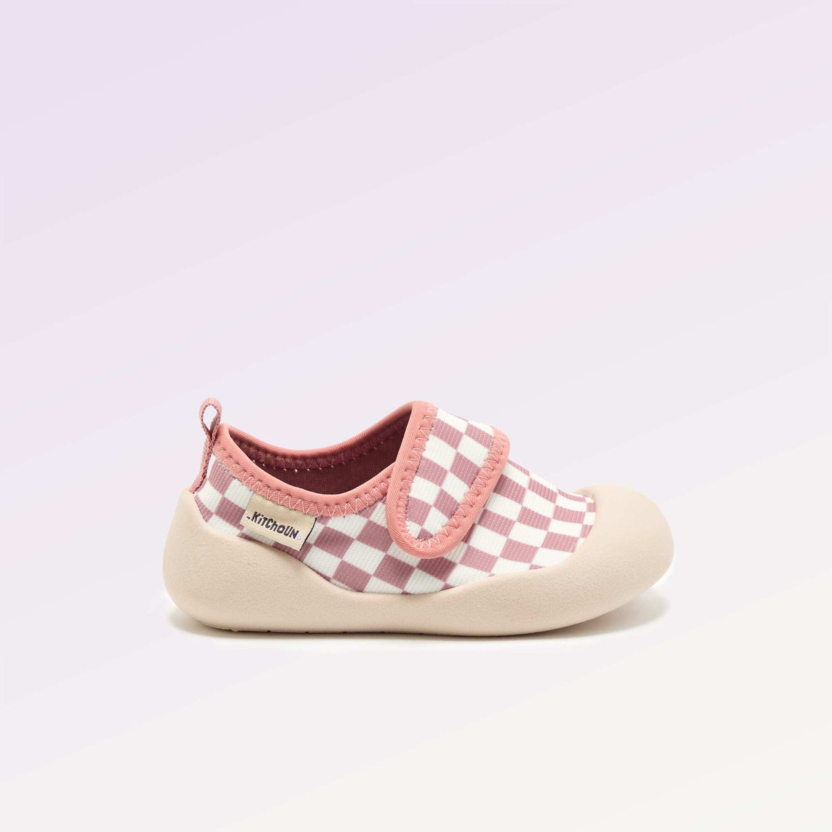 Chaussons motricité 3 '1ers pas' - Kitchoun ROSE