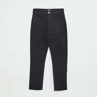 Pantalon slim - coupe ajustée 4 poches NOIR