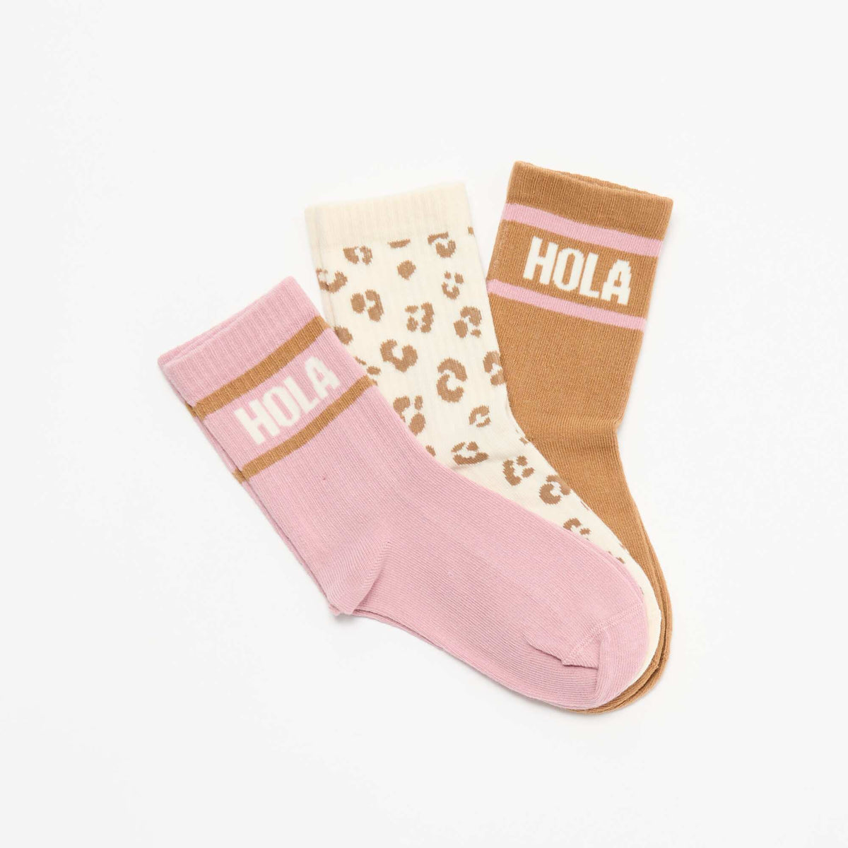 Lot de 3 paires de chaussette ROSE