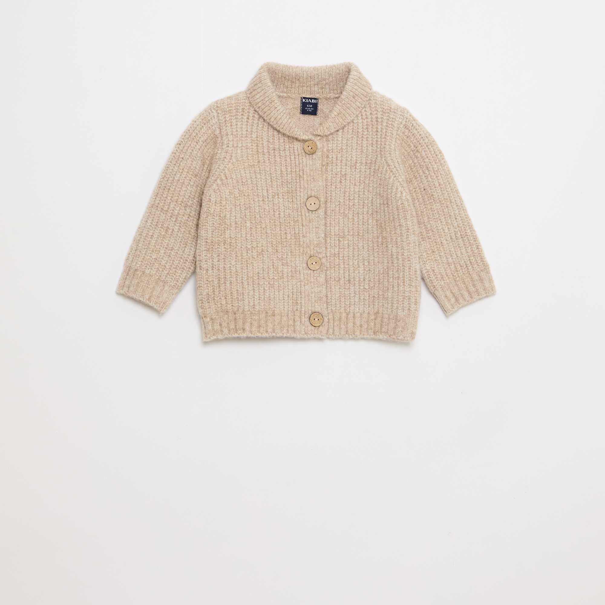 Gilet Bébé Contrasté Point épais - Taille 2 - Marque Bébé - Neuf Avec étiquettes - Pour Nouveau-né