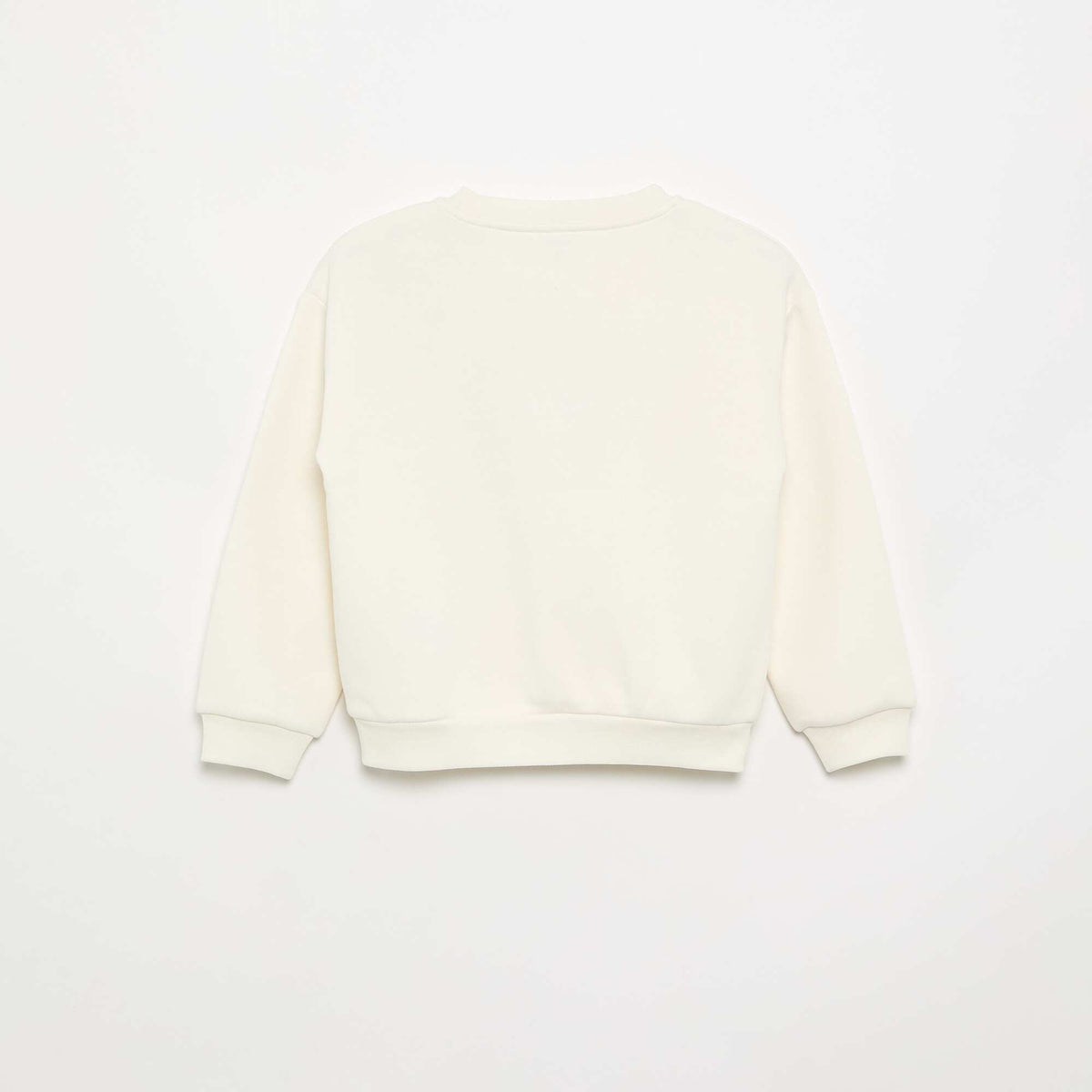 Sweat à manches longues avec imprimé GRIS