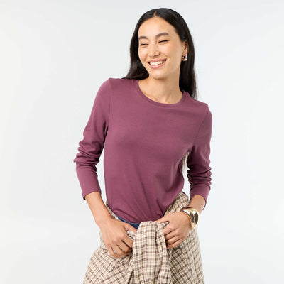 T-shirt à manches longues VIOLET