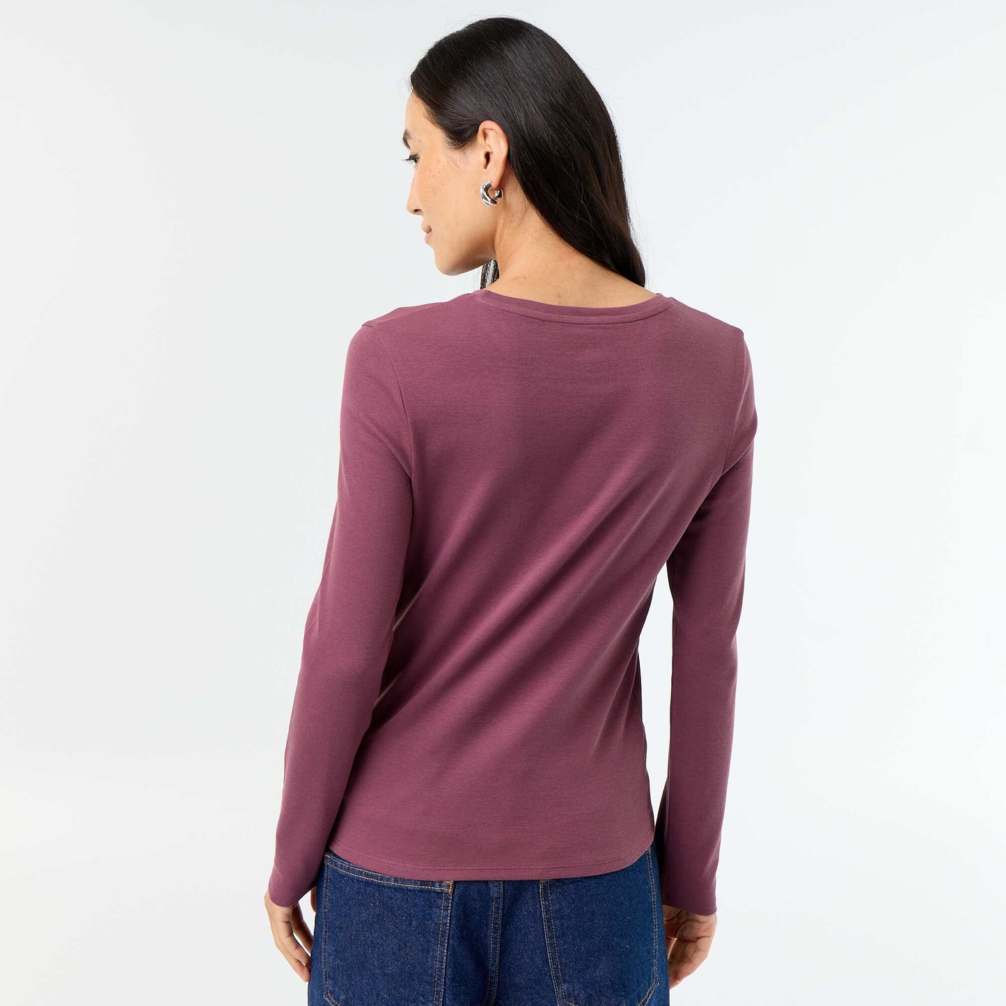 T-shirt à manches longues VIOLET