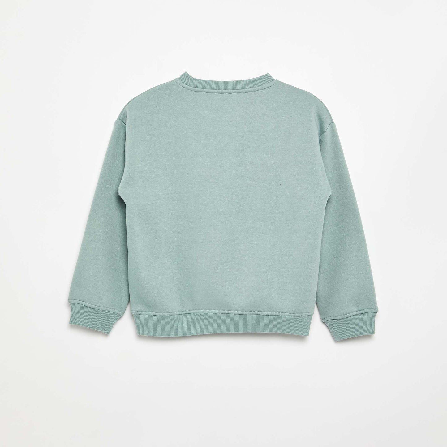 Sweat loose avec imprimé BLEU