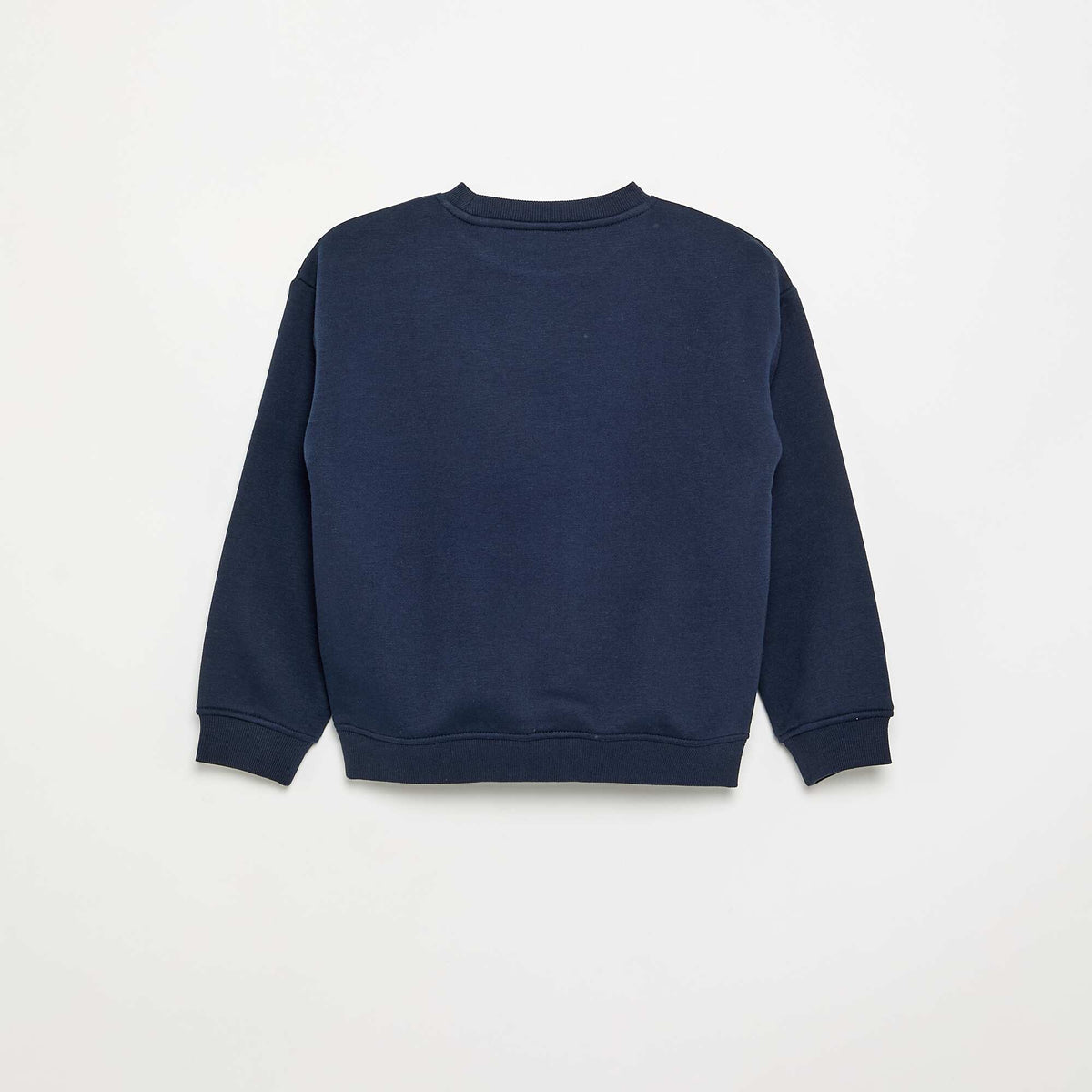 Sweat loose avec imprimé BLEU