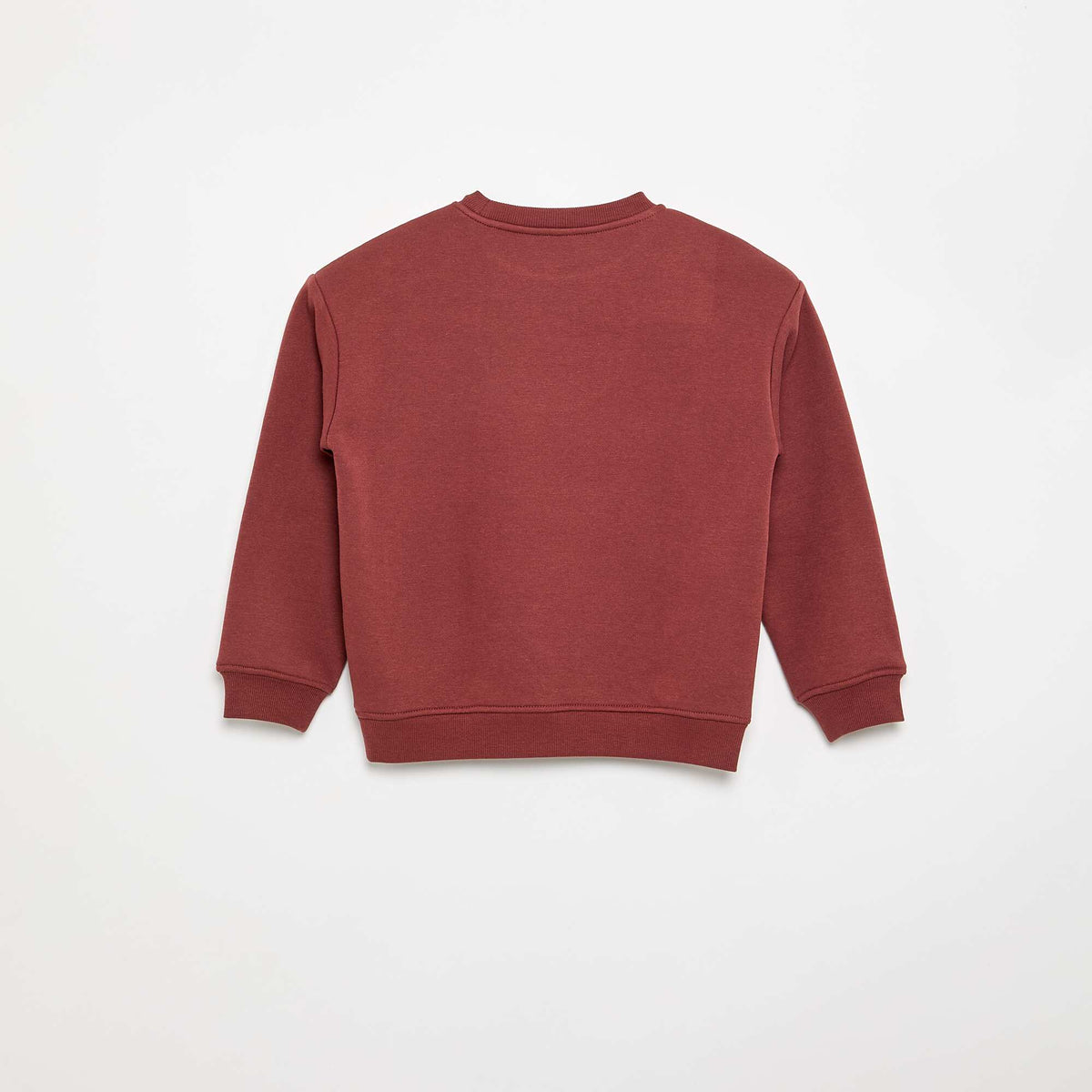 Sweat loose avec imprimé MARRON