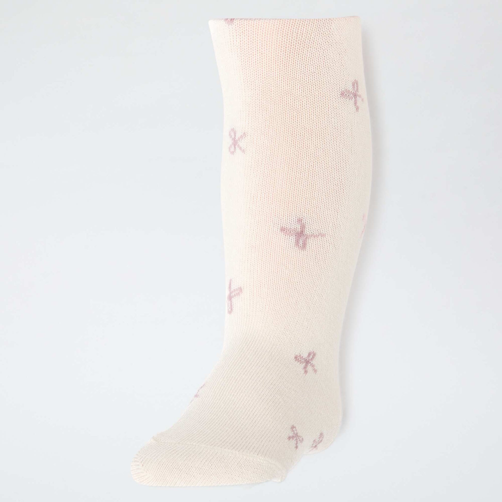 Lot de 2 collants chaud jersey ROSE