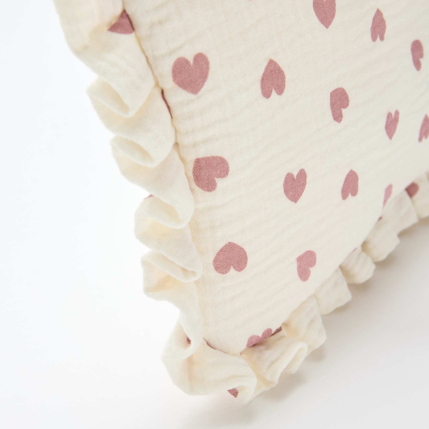 Trousse de toilette en gaze de coton BEIGE