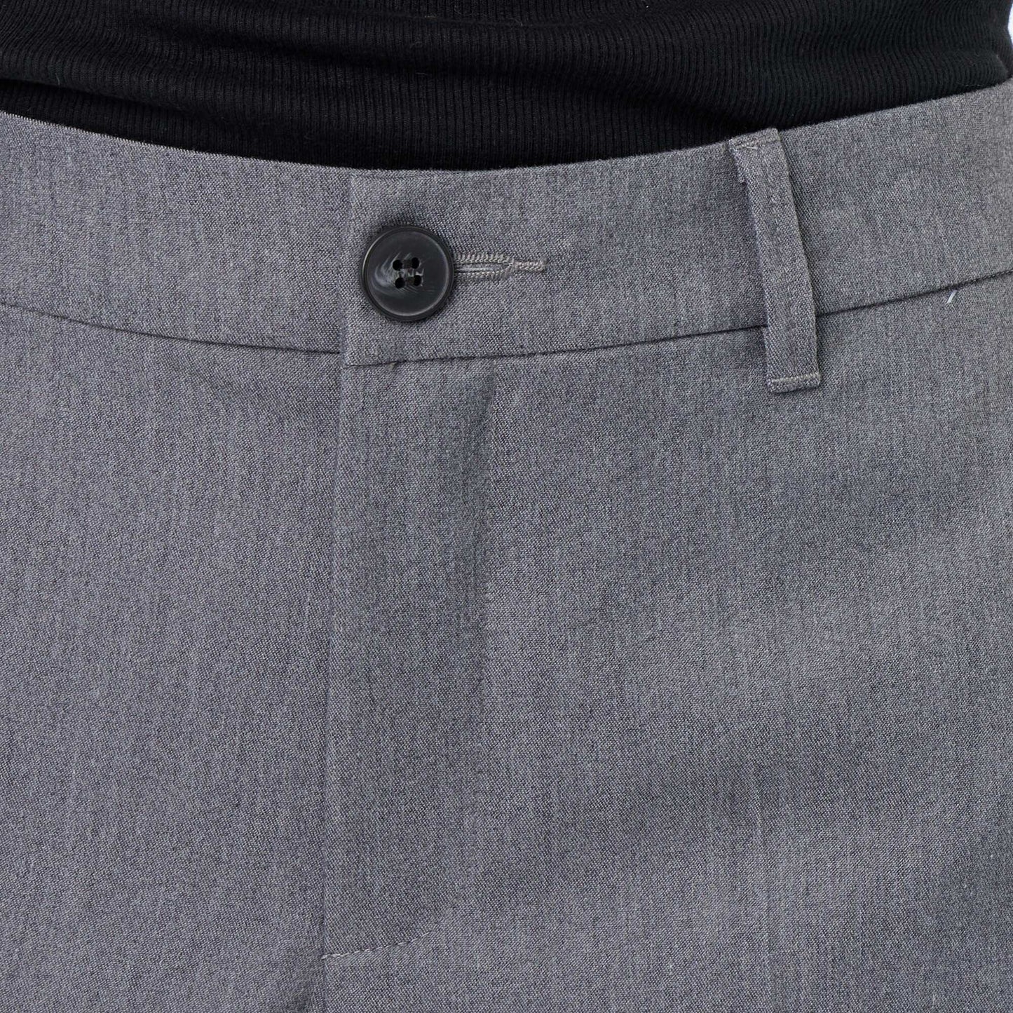 Pantalon large fluide uni GRIS