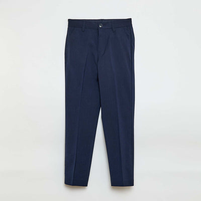 Pantalon de costume regular uni NOIR