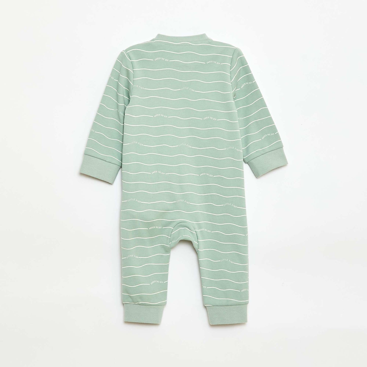 Ensemble dors-bien + gilet matelassé VERT