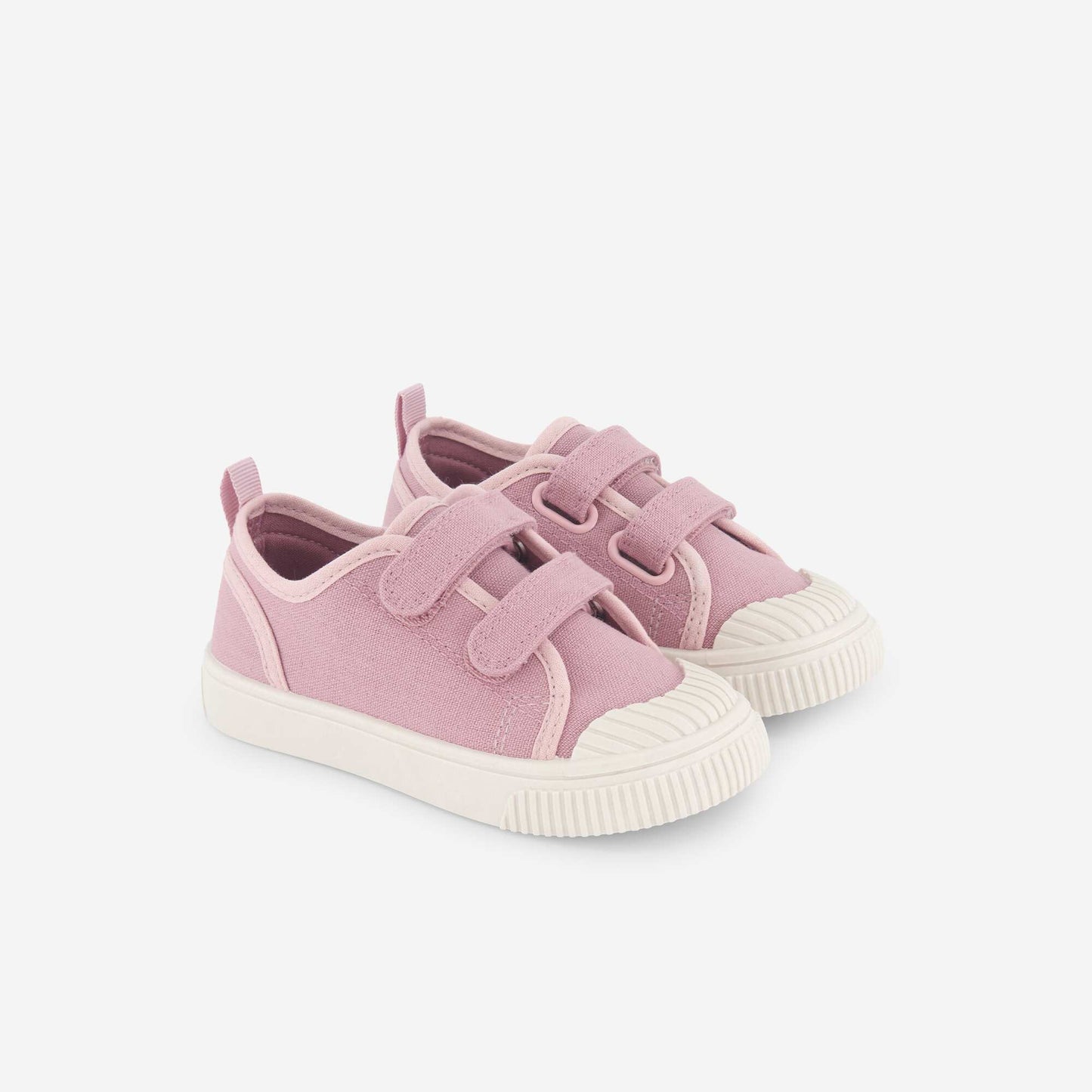 Baskets en toile imprimé damiers ROSE