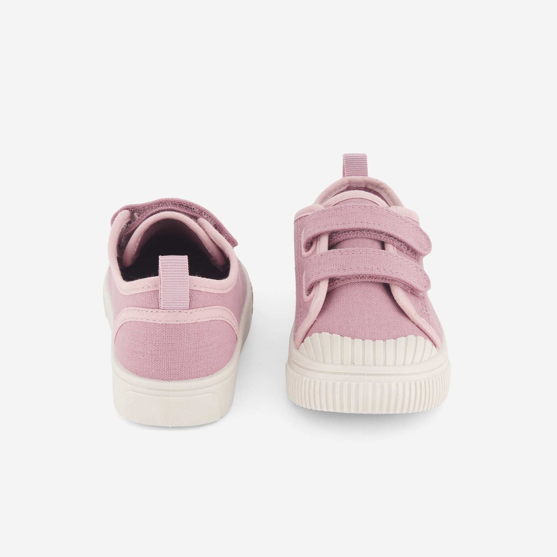 Baskets en toile imprimé damiers ROSE