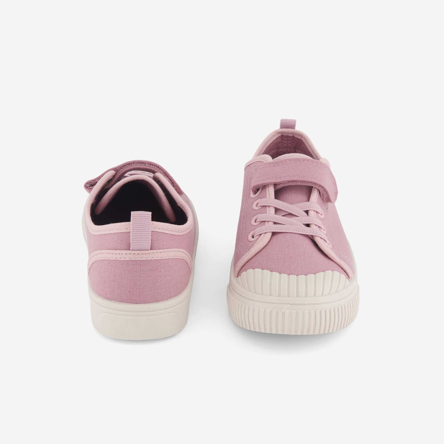 Baskets en toile imprimé damiers ROSE