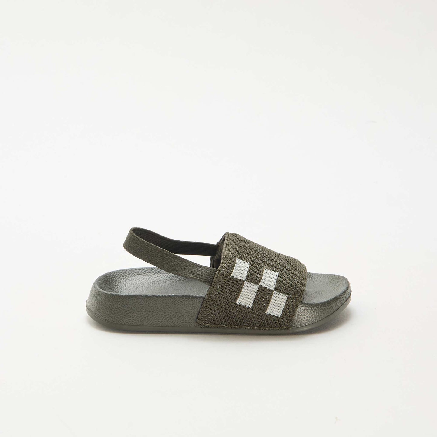 Mules de piscine élastiquées KAKI