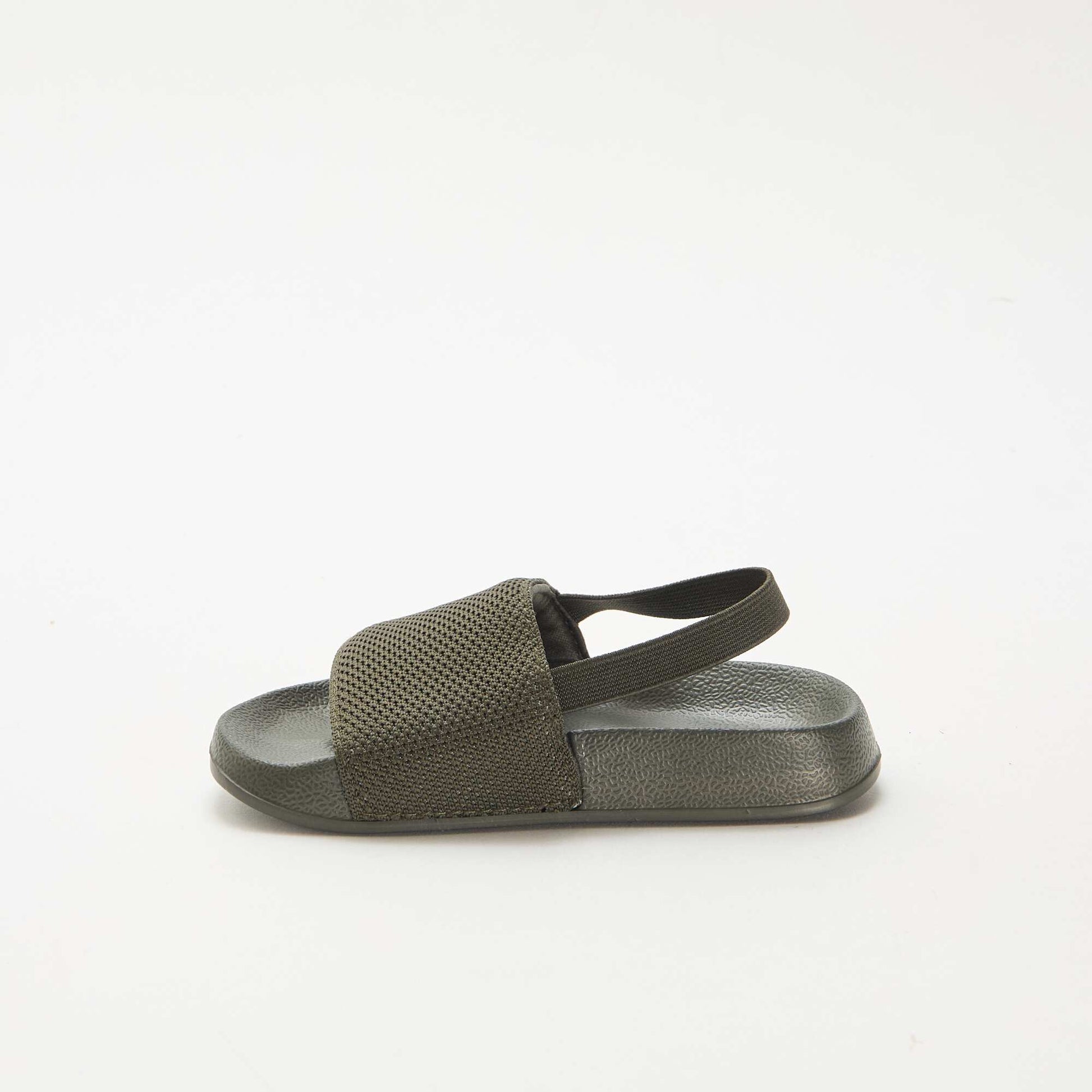 Mules de piscine élastiquées KAKI