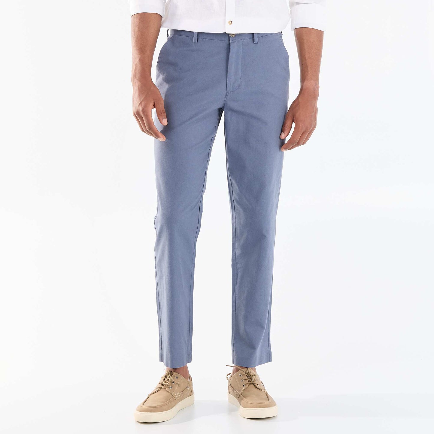 Chino uni taille standard BLEU