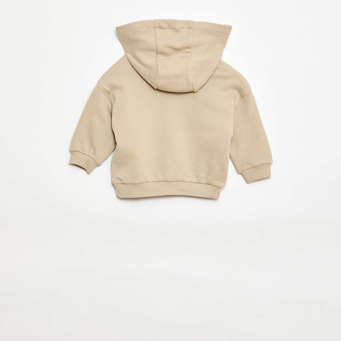 Ensemble sweat à capuche + jogging monochrome - 2 pièces BEIGE