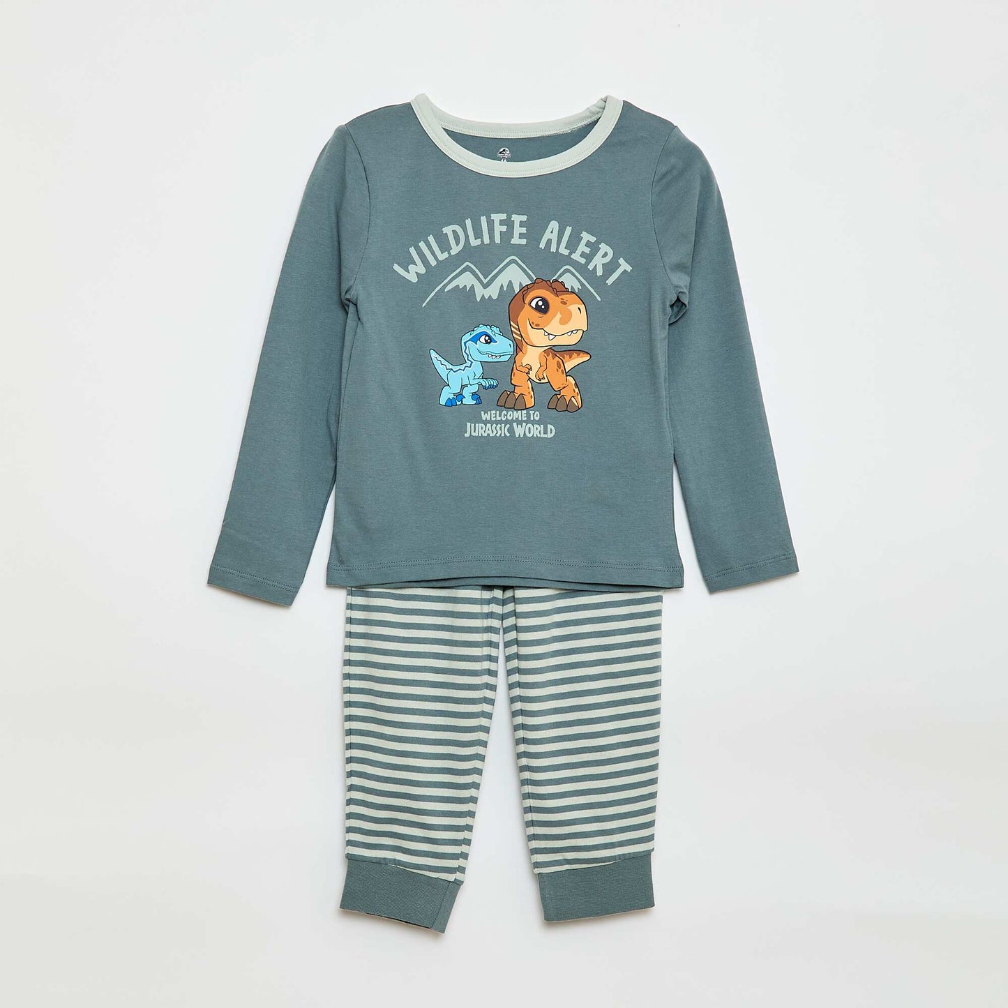 Pyjama long imprimé 'Jurassic World' VERT