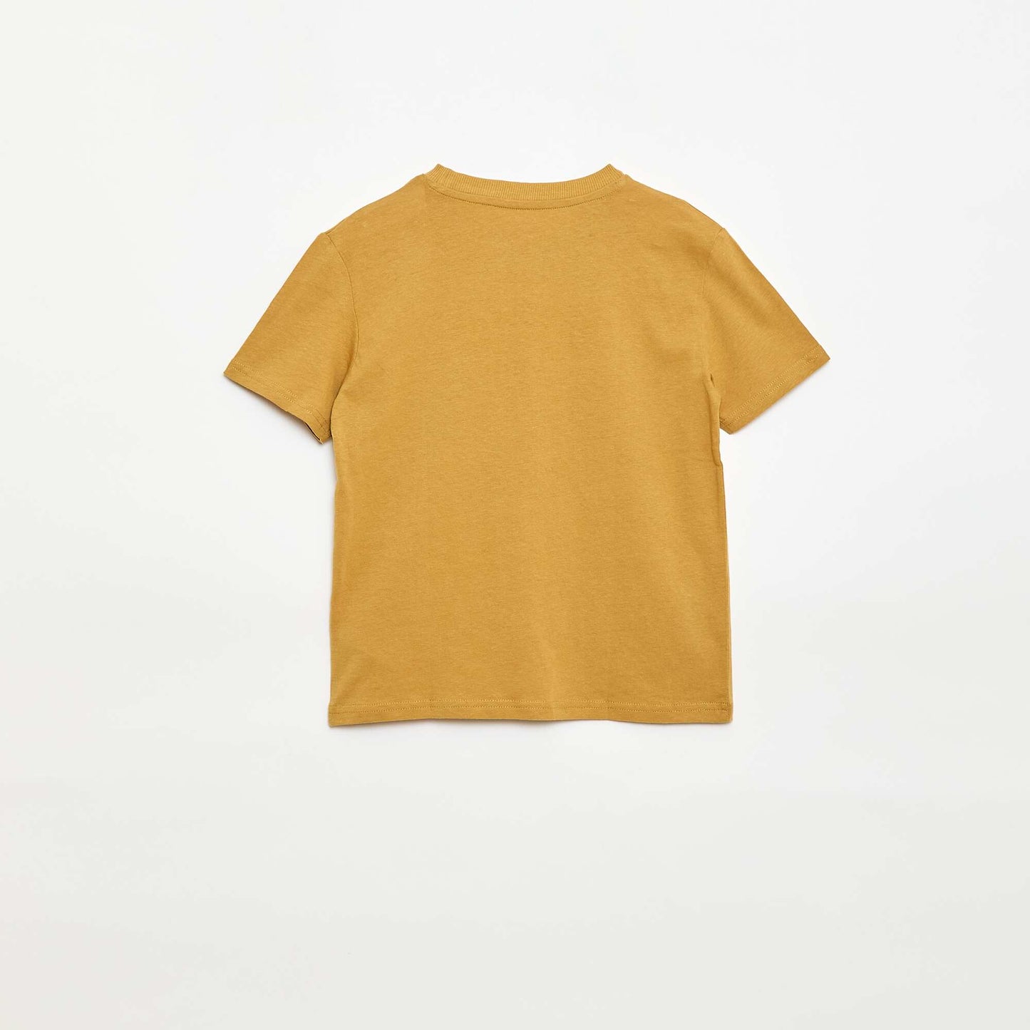T-shirt à manches courtes imprimé JAUNE
