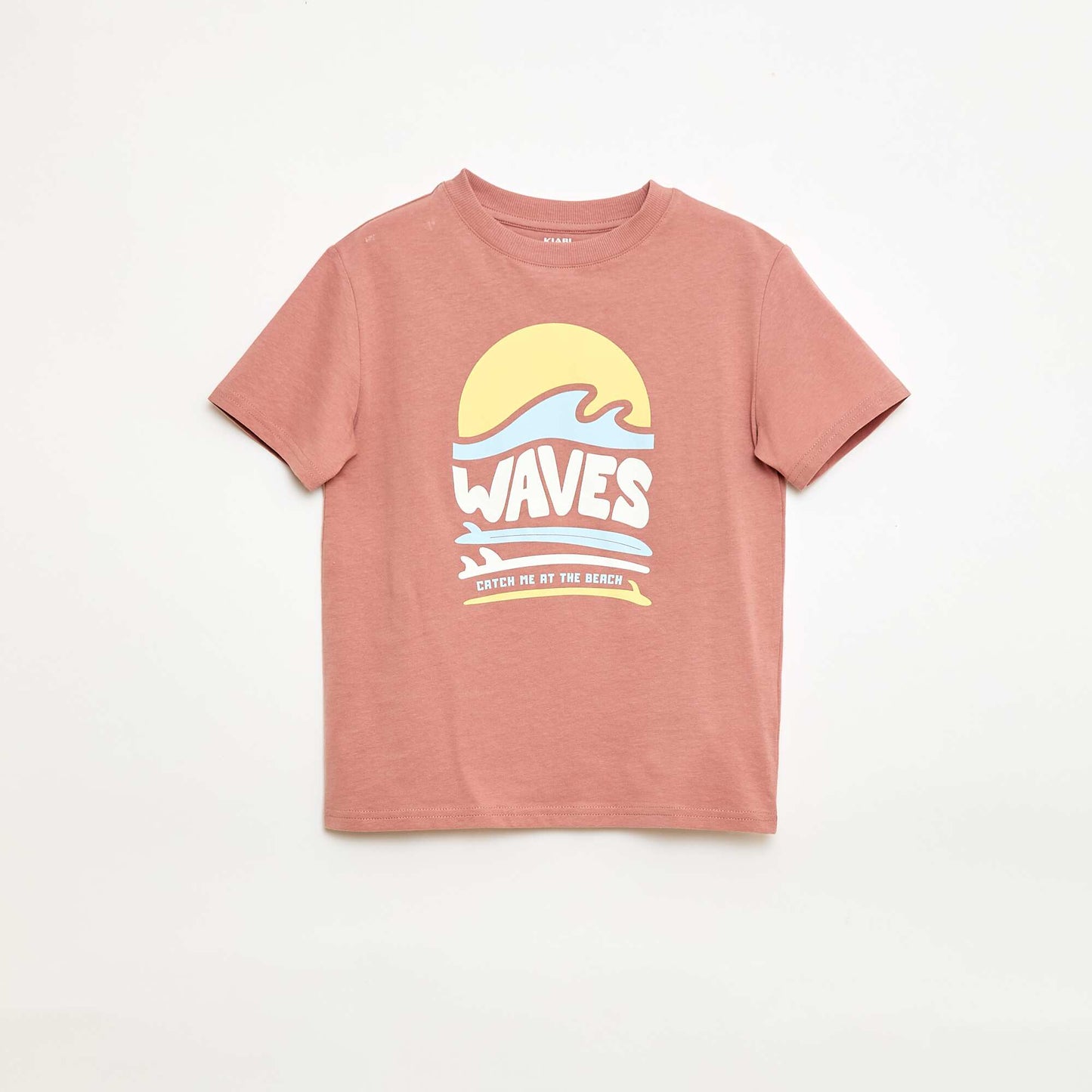 T-shirt à manches courtes imprimé ROSE