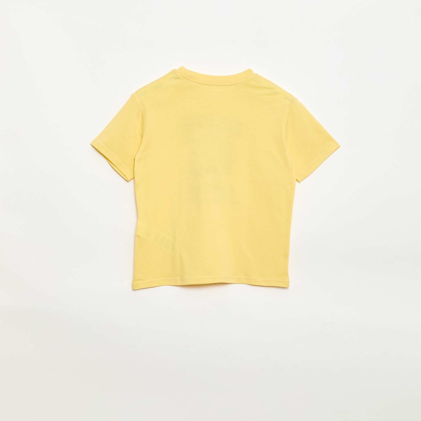 T-shirt à manches courtes imprimé JAUNE