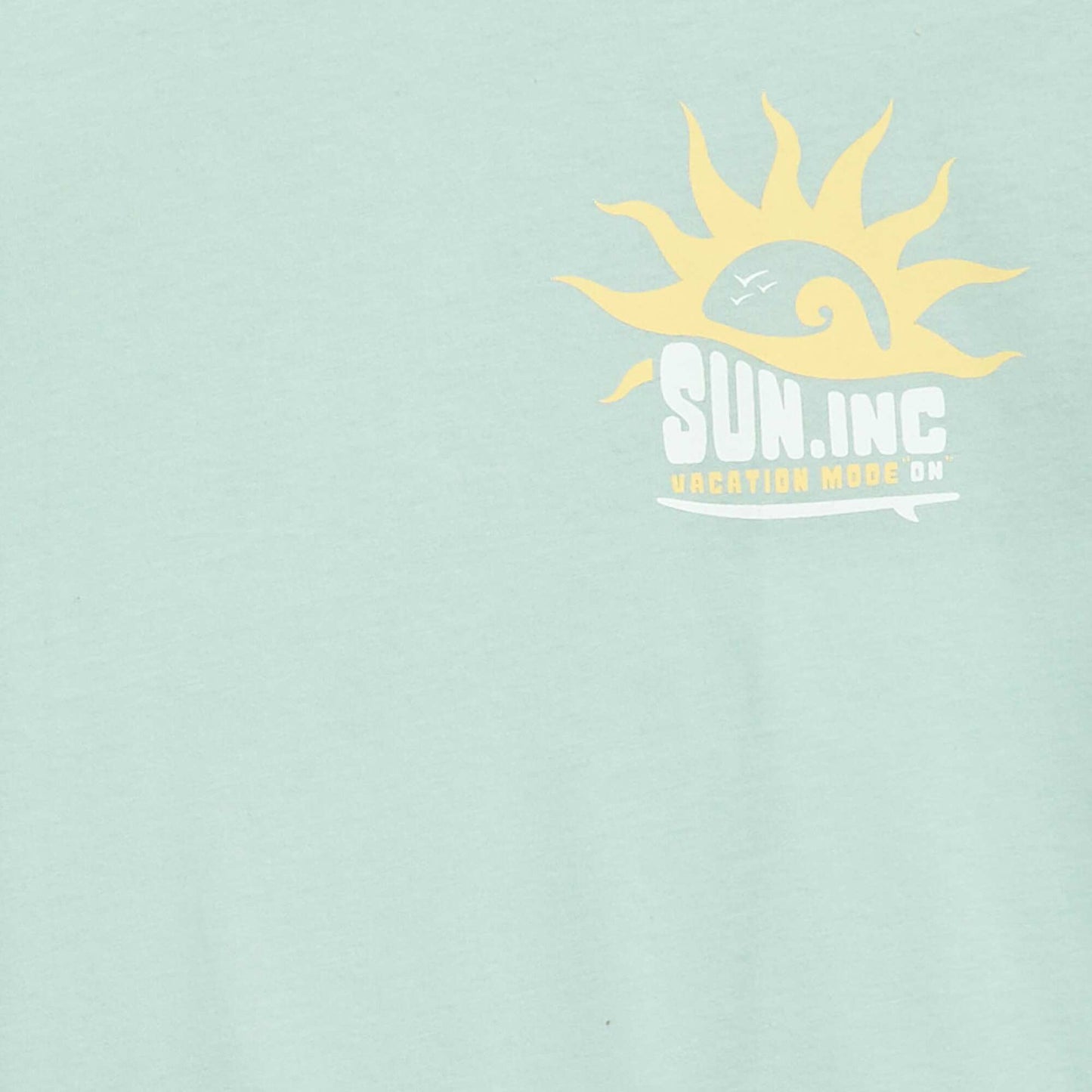 T-shirt à manches courtes imprimé VERT
