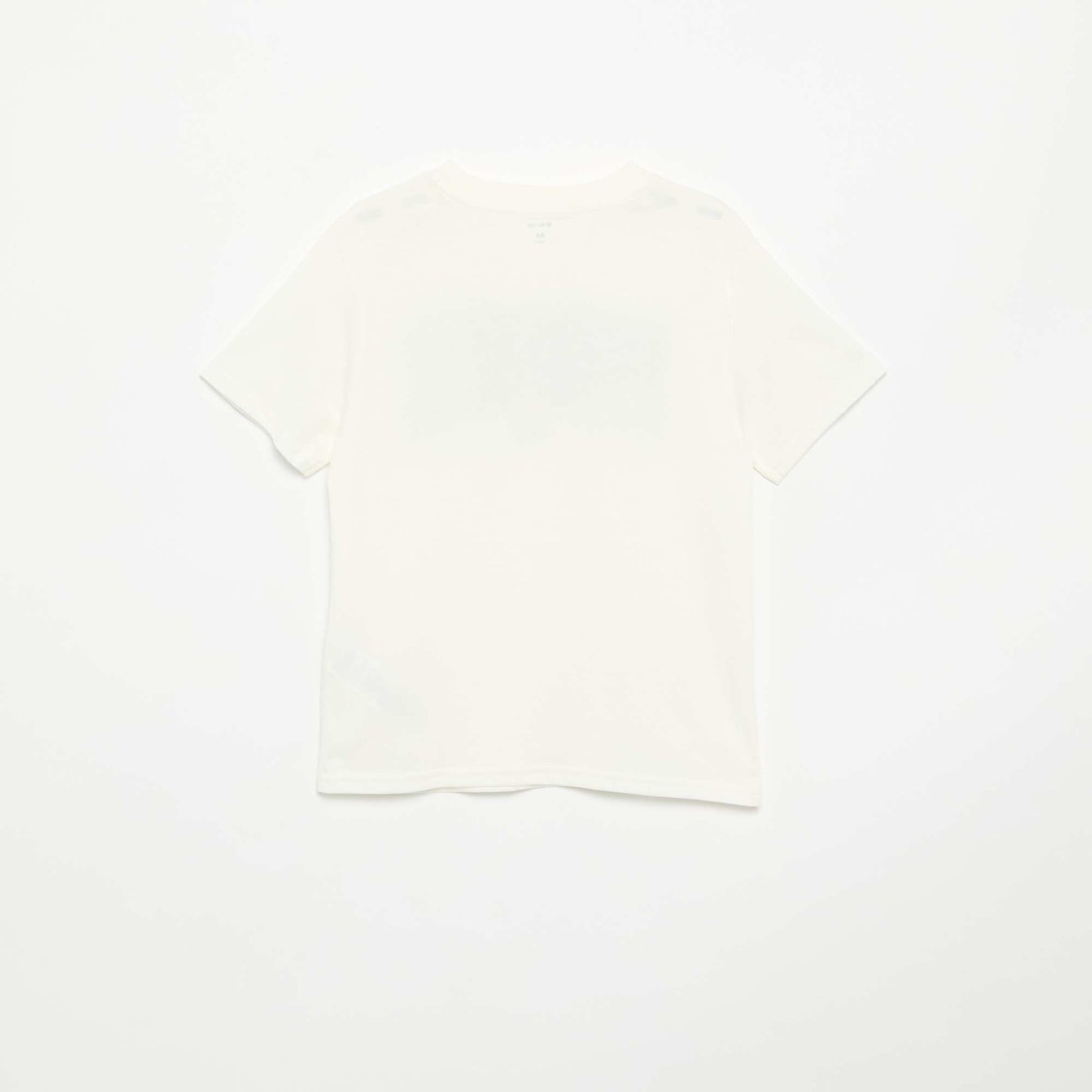 T-shirt à manches courtes imprimé BLANC