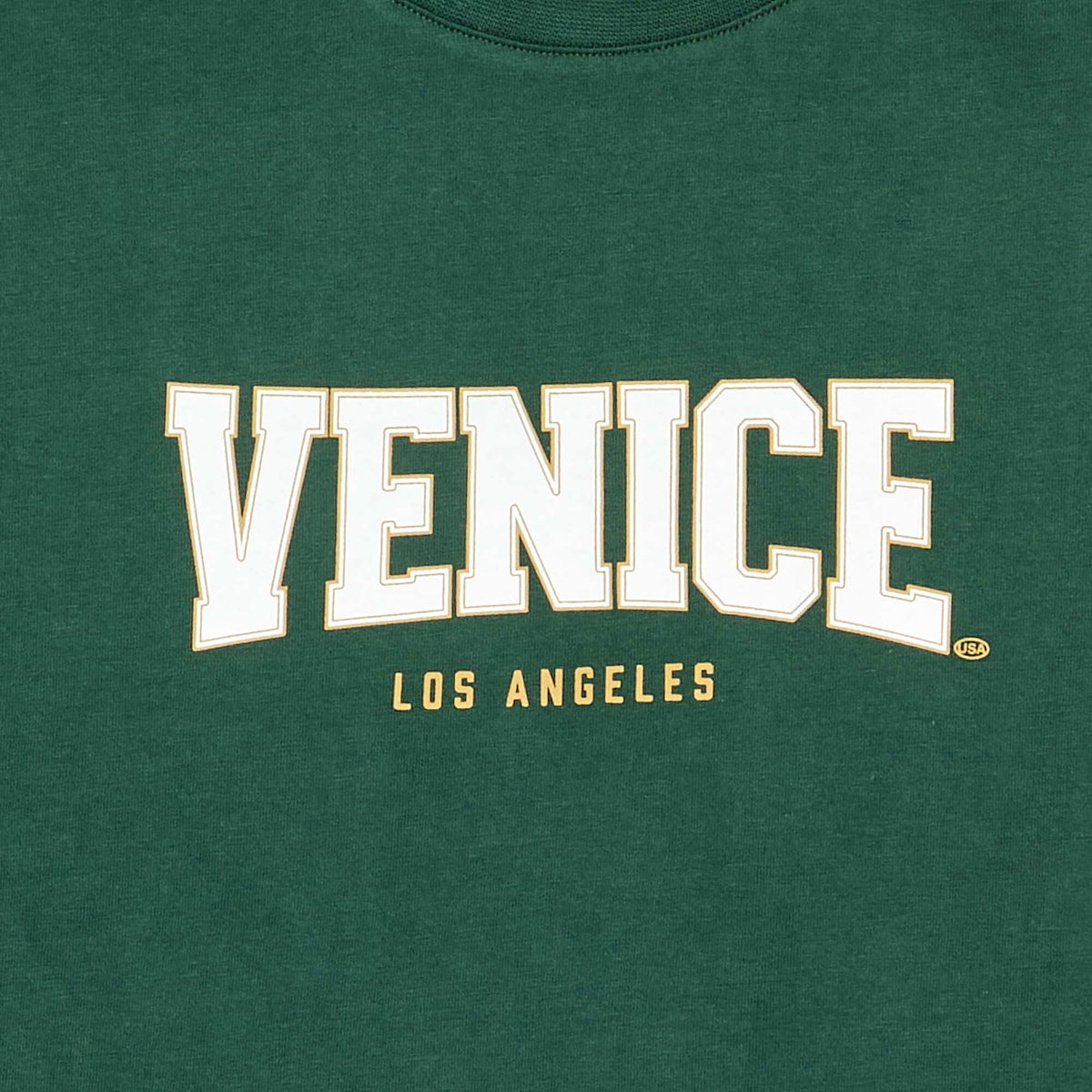 T-shirt à manches courtes imprimé VERT
