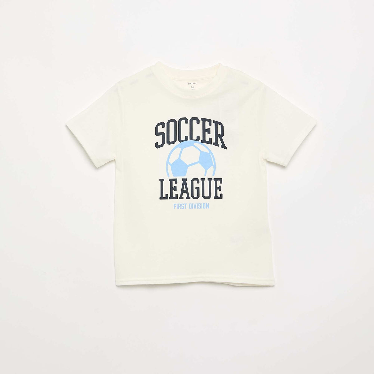 T-shirt à manches courtes imprimé BLANC