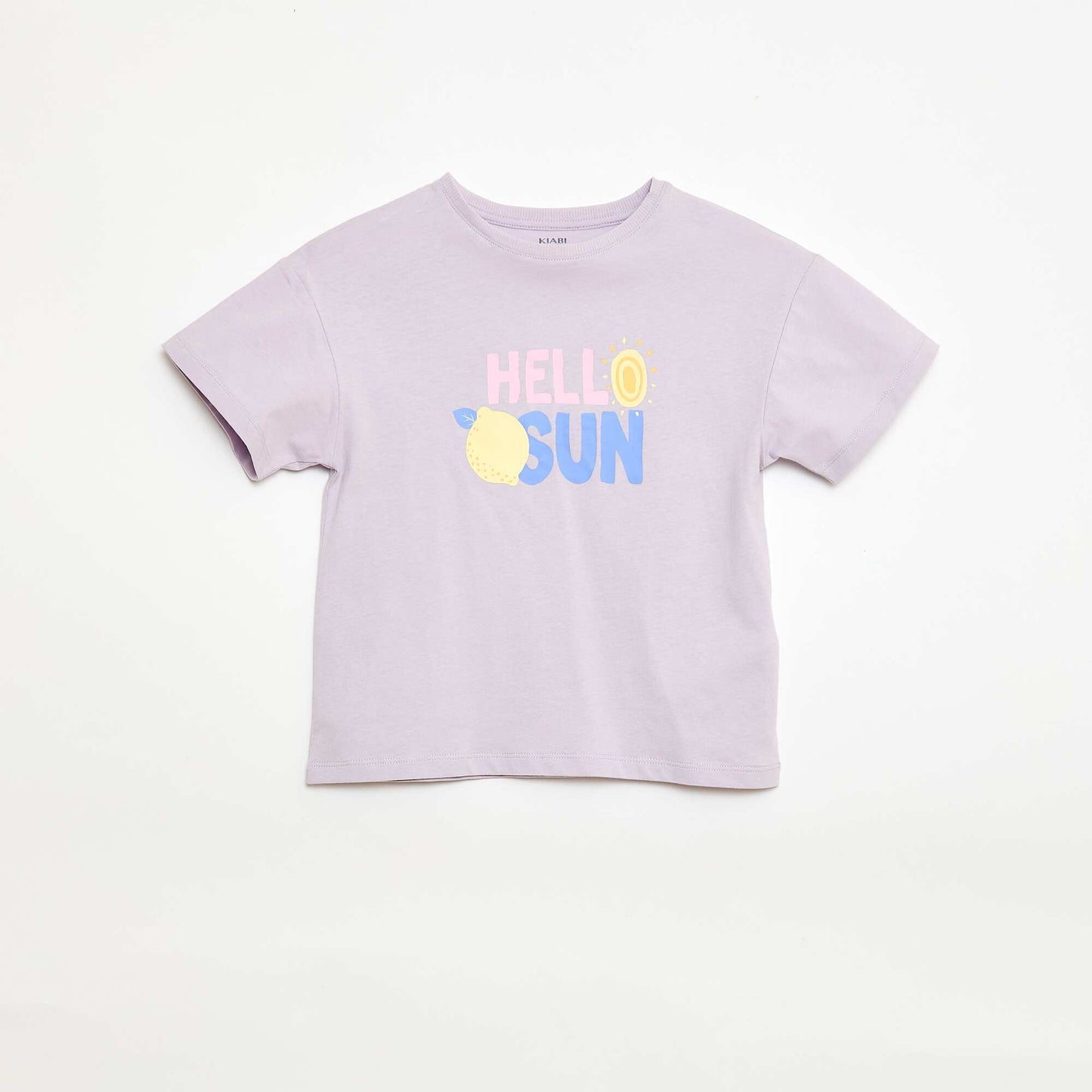 T-shirt imprimé fantaisie VIOLET